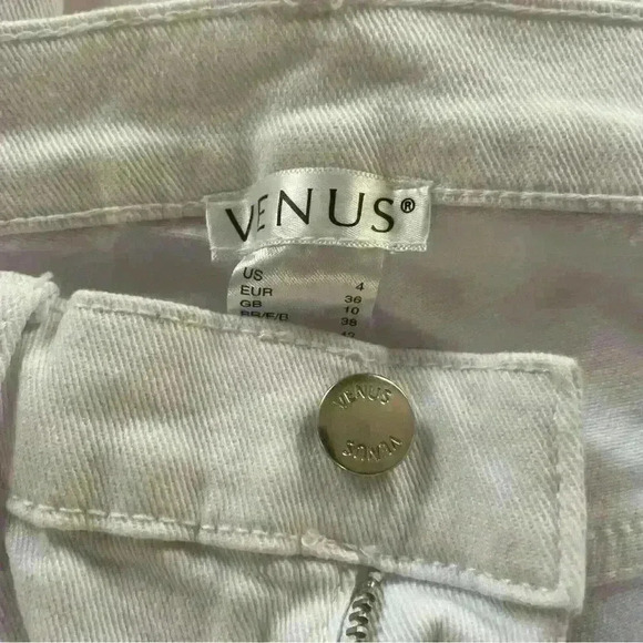 Venus Skinny Jeans Stretch Size 4 White - Picture 2 of 3